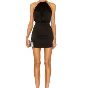 Retrofete Black Mini Dress